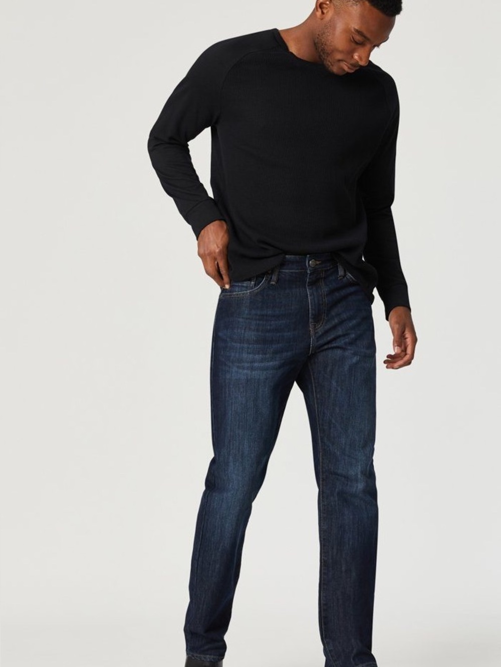 Mavi Men's Dark Indigo Slim Jeans